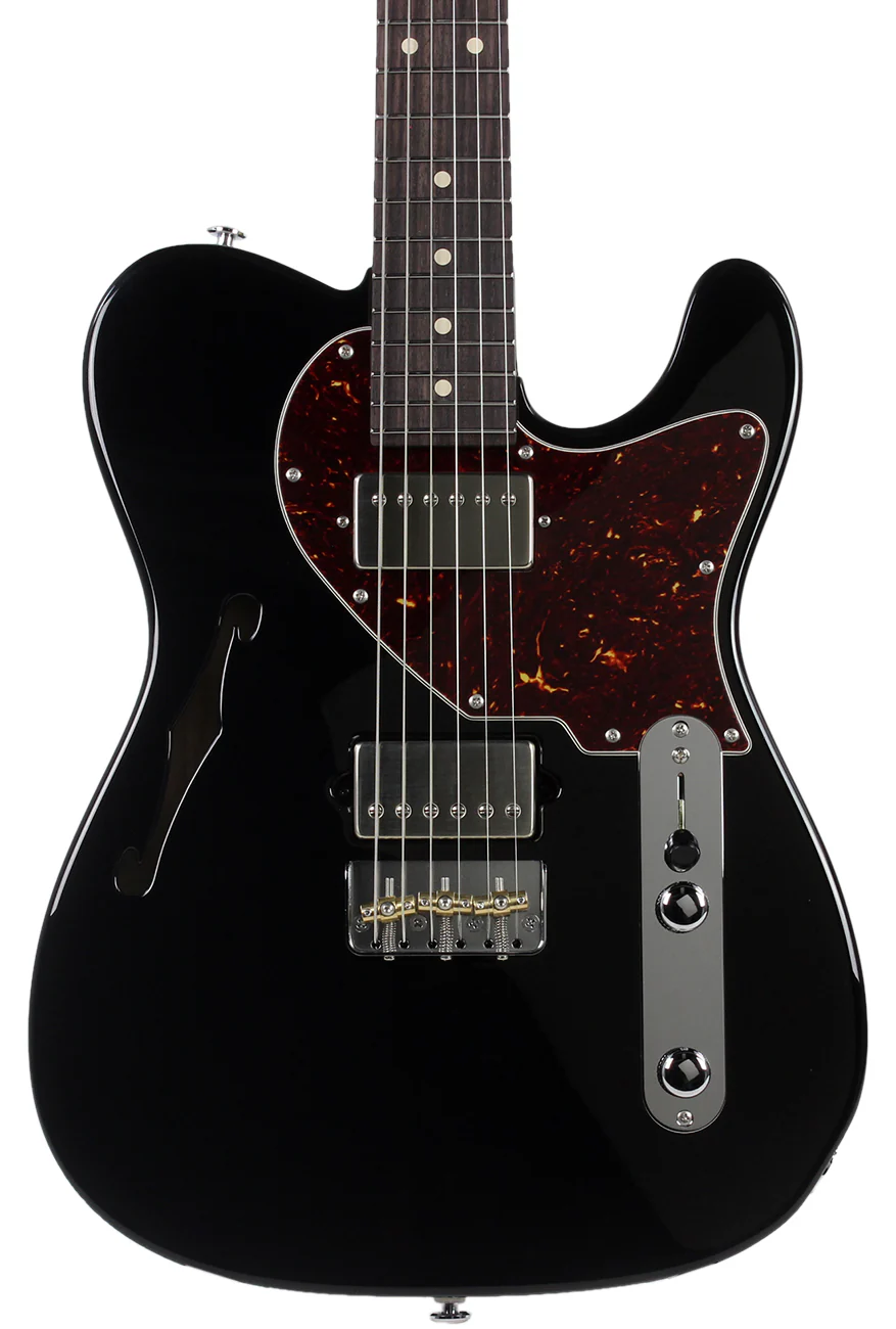 Suhr Alt T Guitar, Rosewood, Black - Image 6