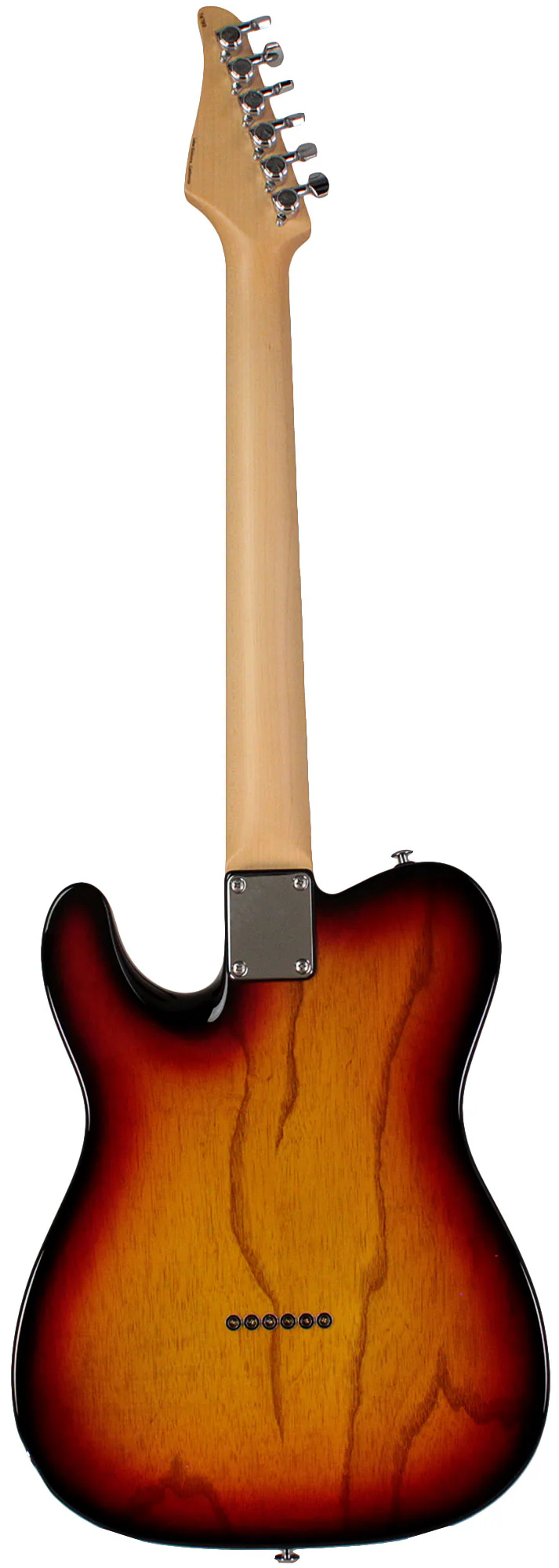 Suhr Alt T Guitar, 3 Tone Burst, Maple - Image 7