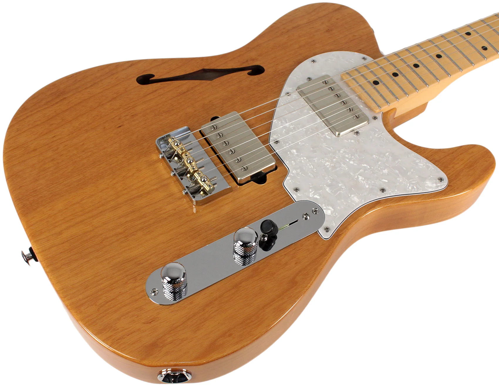 Suhr Alt T Guitar, Maple, Vintage Natural - Image 2