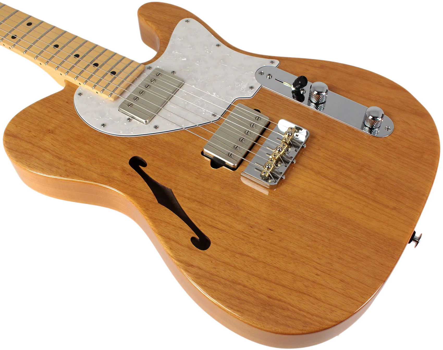 Suhr Alt T Guitar, Maple, Vintage Natural - Image 4