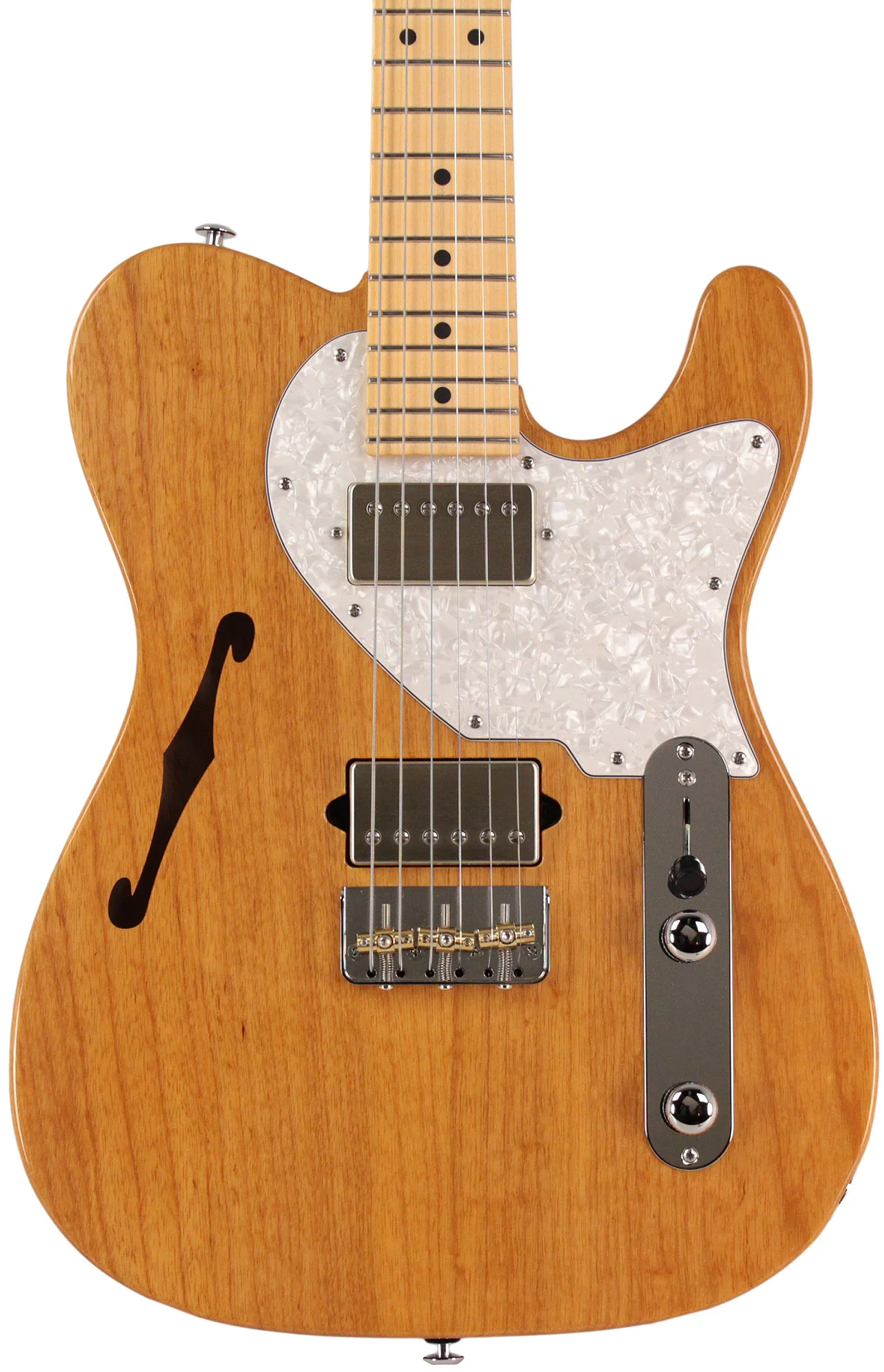 Suhr Alt T Guitar, Maple, Vintage Natural - Image 6