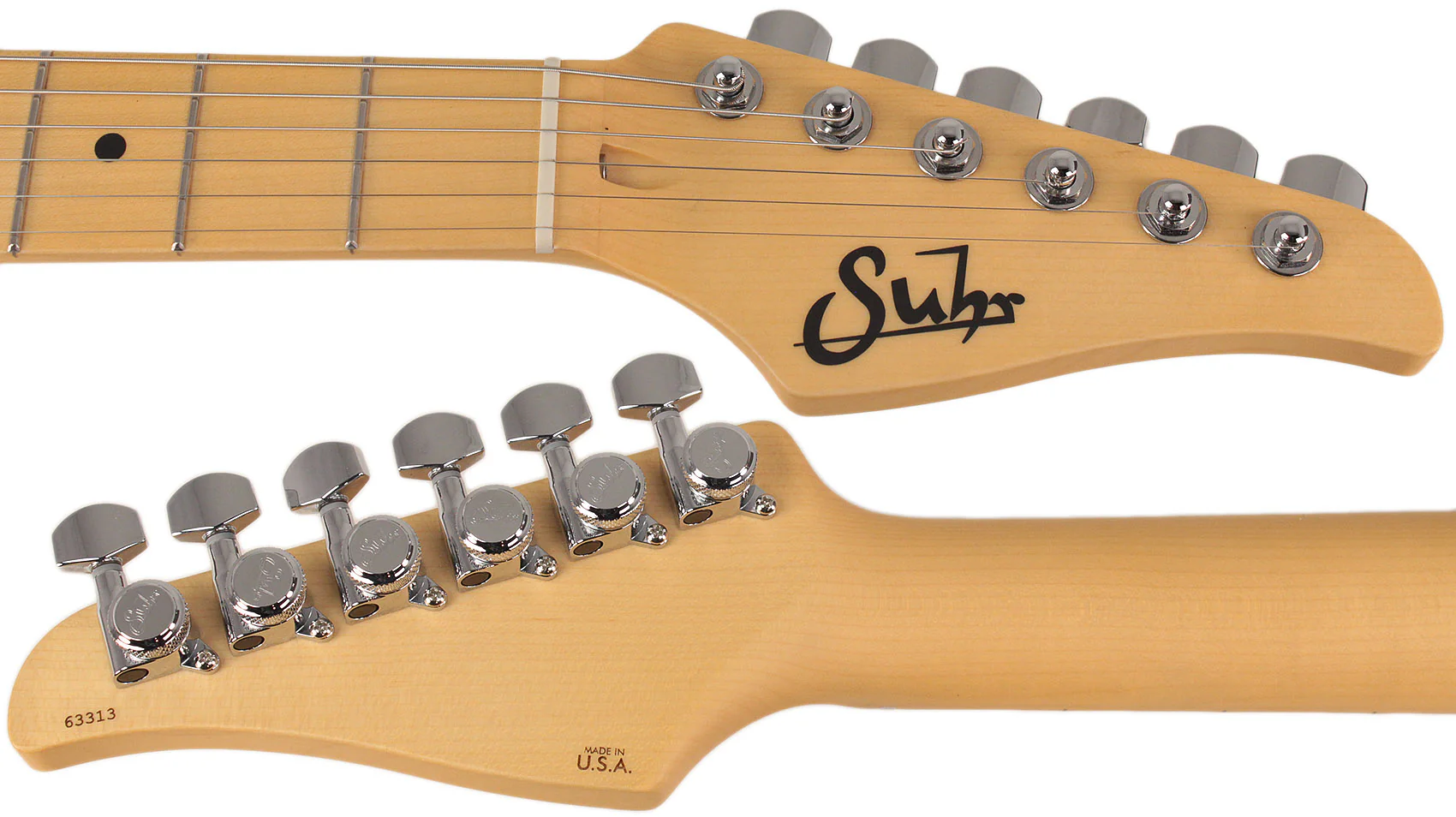 Suhr Alt T Guitar, Maple, Vintage Natural - Image 8