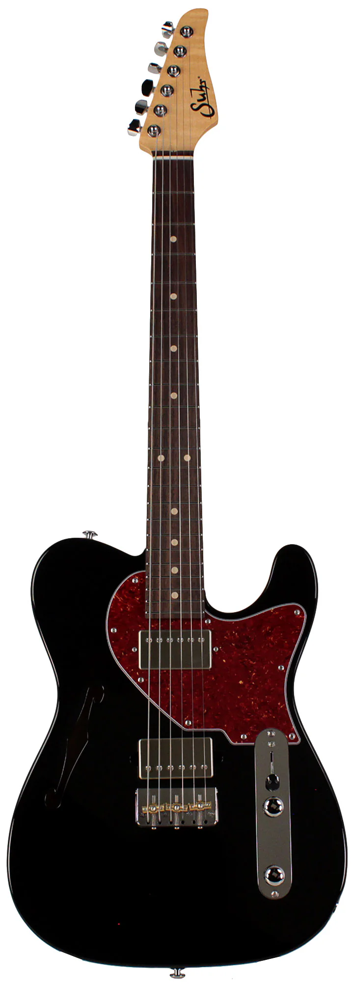 Suhr Alt T Guitar, Black, Rosewood