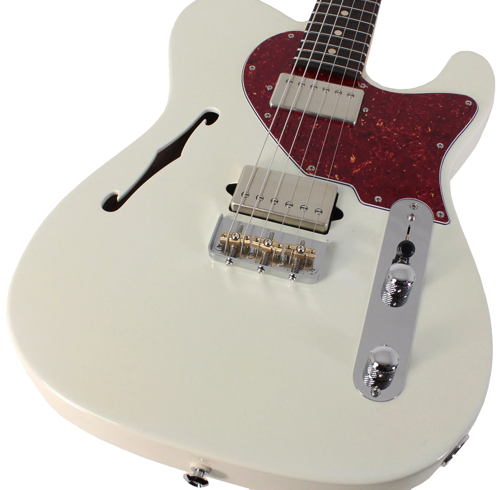 Suhr Alt T Guitar, Rosewood, Olympic White - Image 3