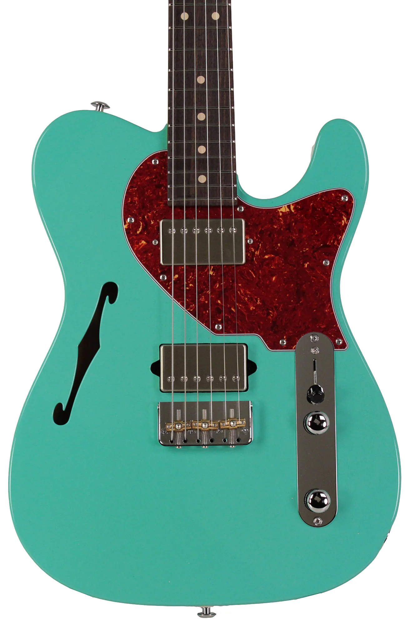 Suhr Alt T Guitar, Seafoam Green, Rosewood - Image 5