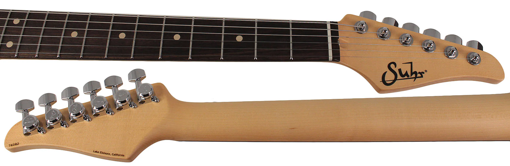 Suhr Alt T Guitar, Seafoam Green, Rosewood - Image 7