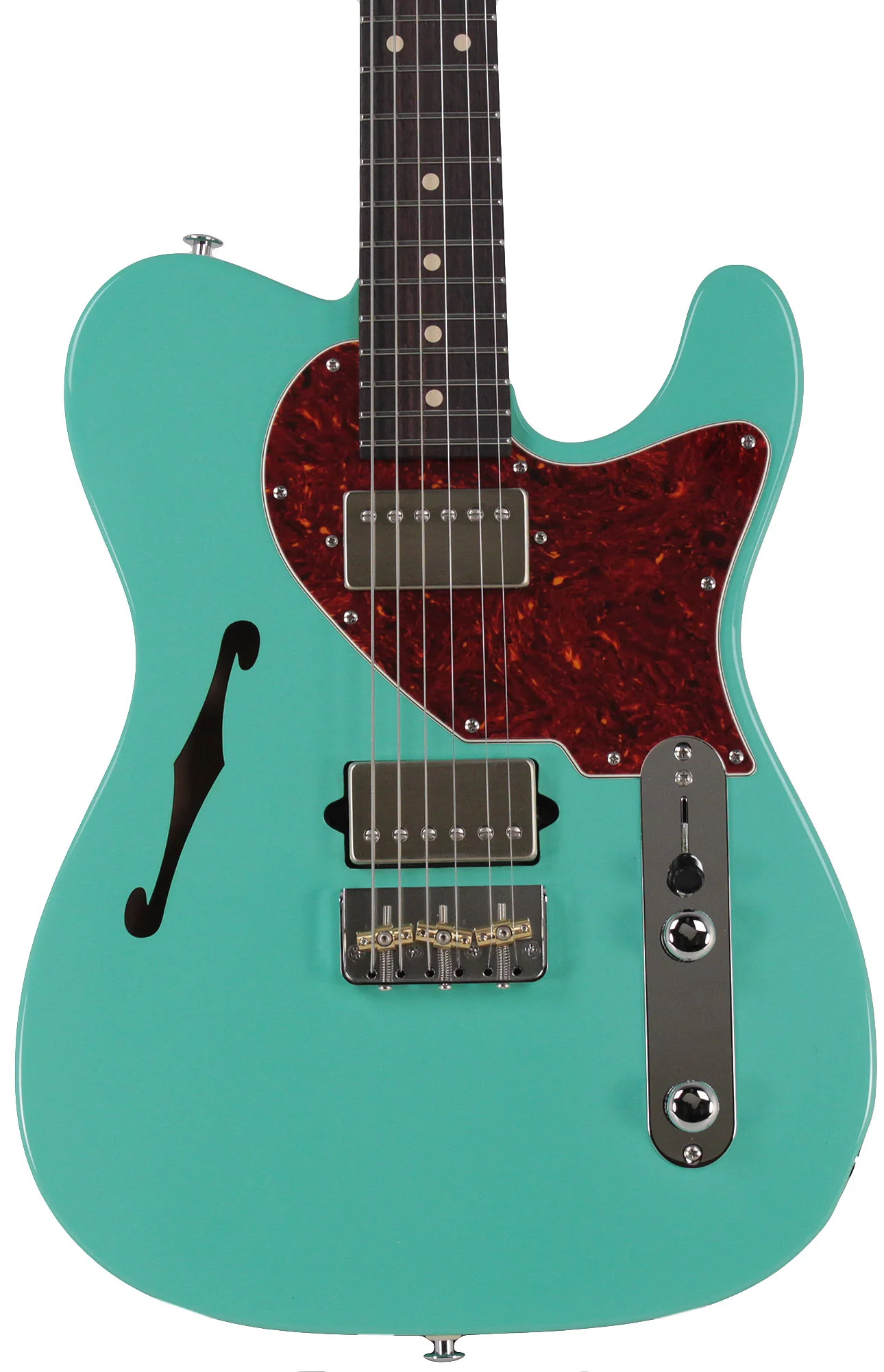 Suhr Alt T Guitar, Rosewood, Seafoam Green - Image 6