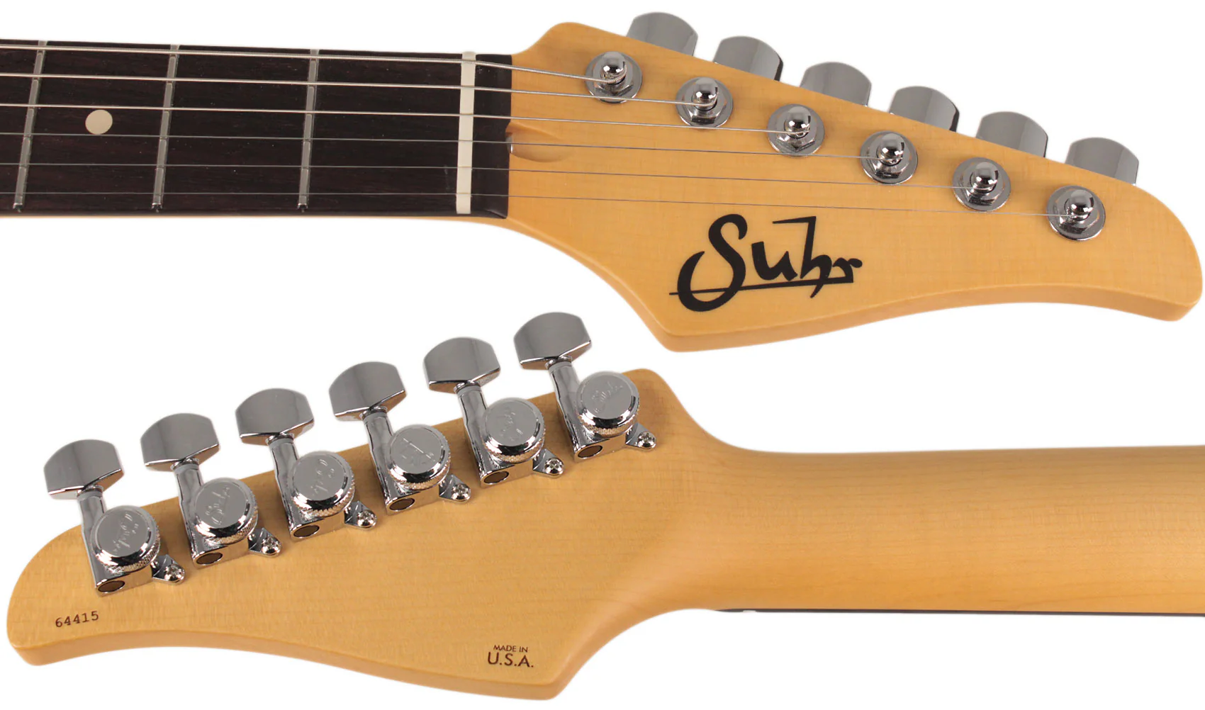 Suhr Alt T Guitar, Rosewood, Seafoam Green - Image 8