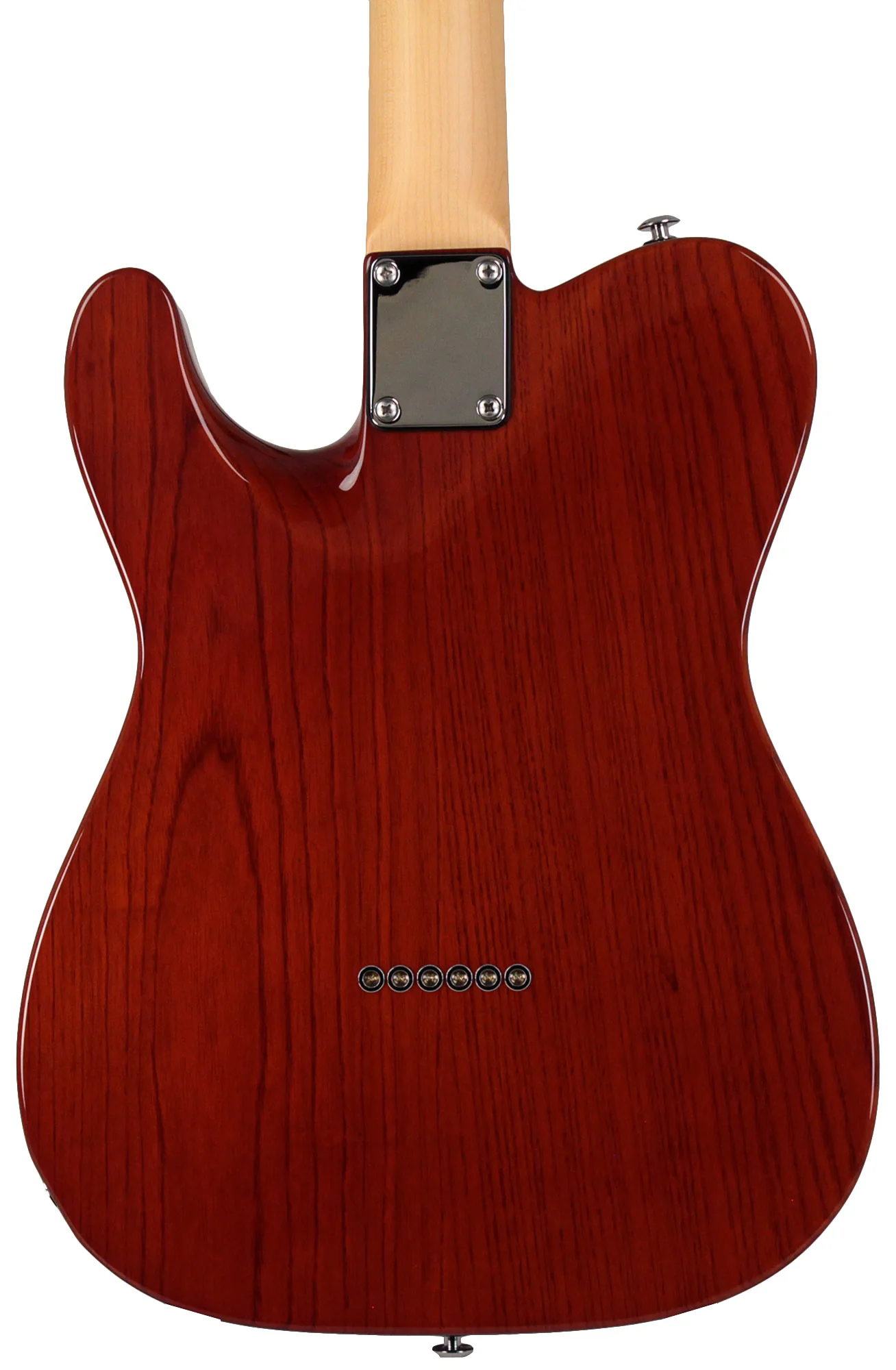 Suhr Alt T Guitar, Trans Brown, Maple - Image 5