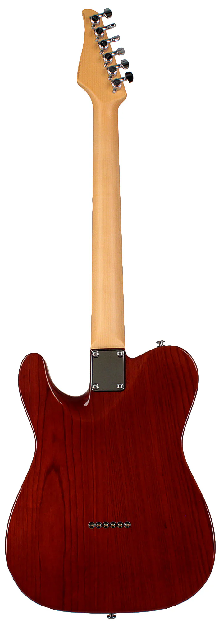 Suhr Alt T Guitar, Trans Brown, Maple - Image 7