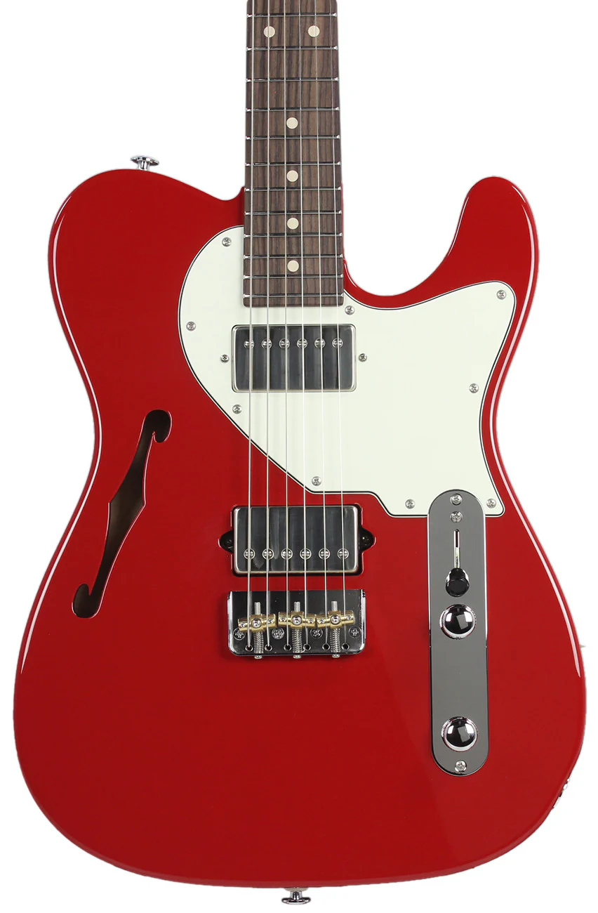 Suhr Alt T Pro Guitar - Rosewood, Dakota Red - Image 3