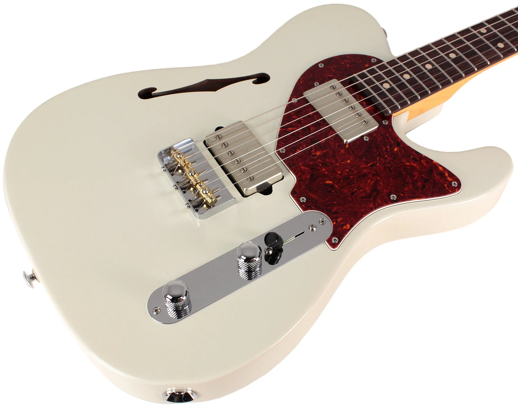 Suhr Alt T Pro Guitar, Rosewood, Olympic White - Image 2