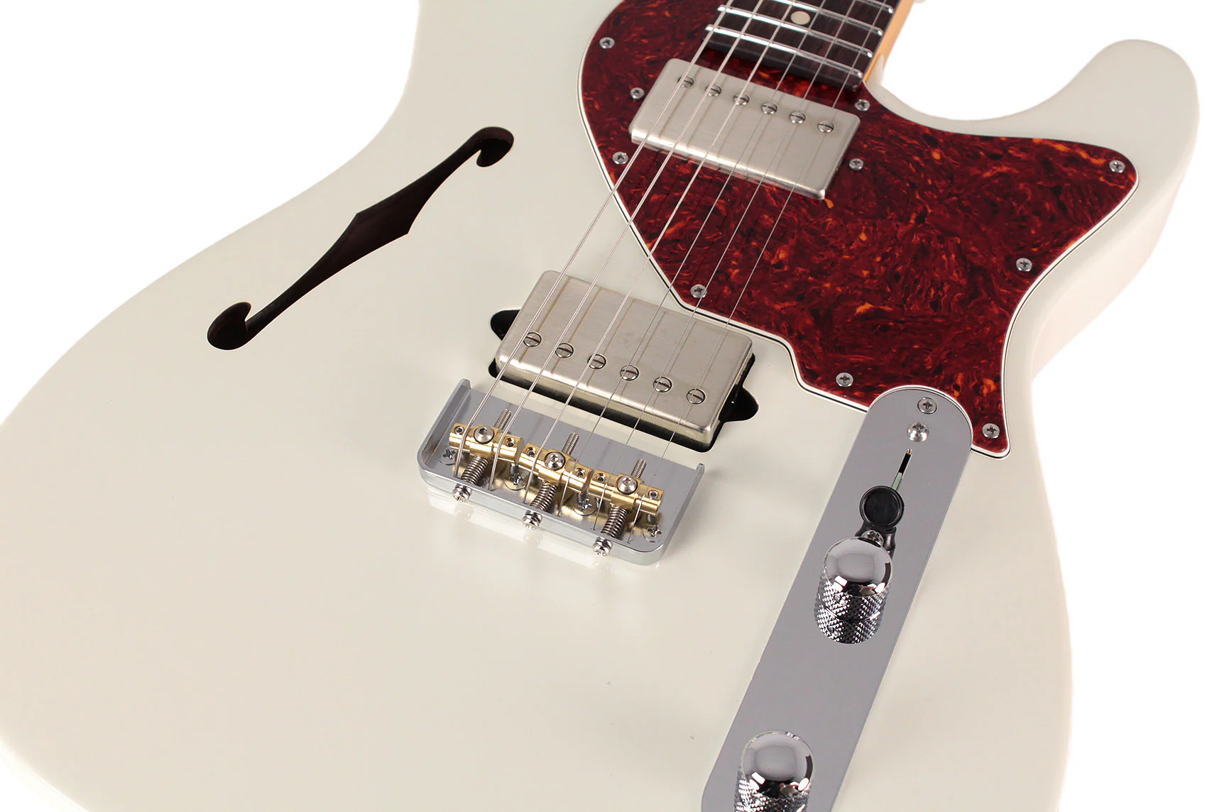 Suhr Alt T Pro Guitar, Rosewood, Olympic White - Image 3