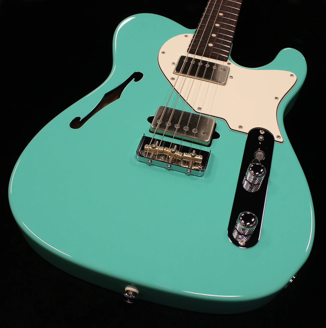 Suhr Alt T Pro Guitar, Rosewood, Seafoam Green - Image 10