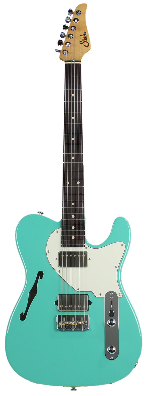 Suhr Alt T Pro Guitar, Rosewood, Seafoam Green - Image 2