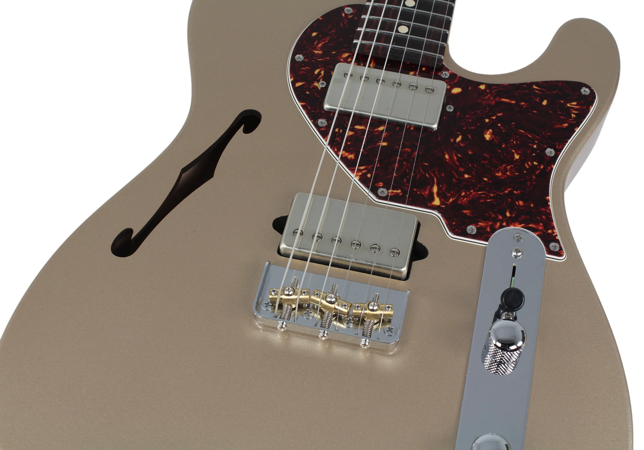 Suhr Alt T Pro Guitar, Rosewood, Shoreline Gold - Image 6