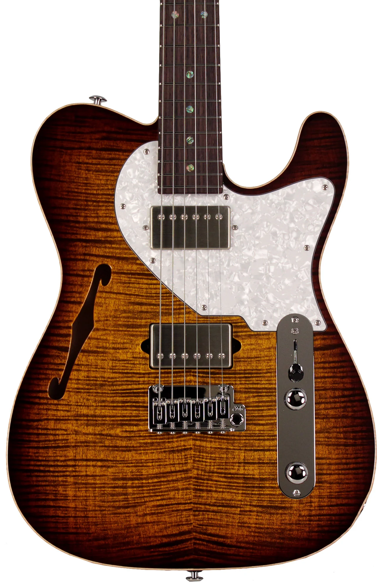 Suhr Select Alt T Guitar, Bengal Burst - Image 6