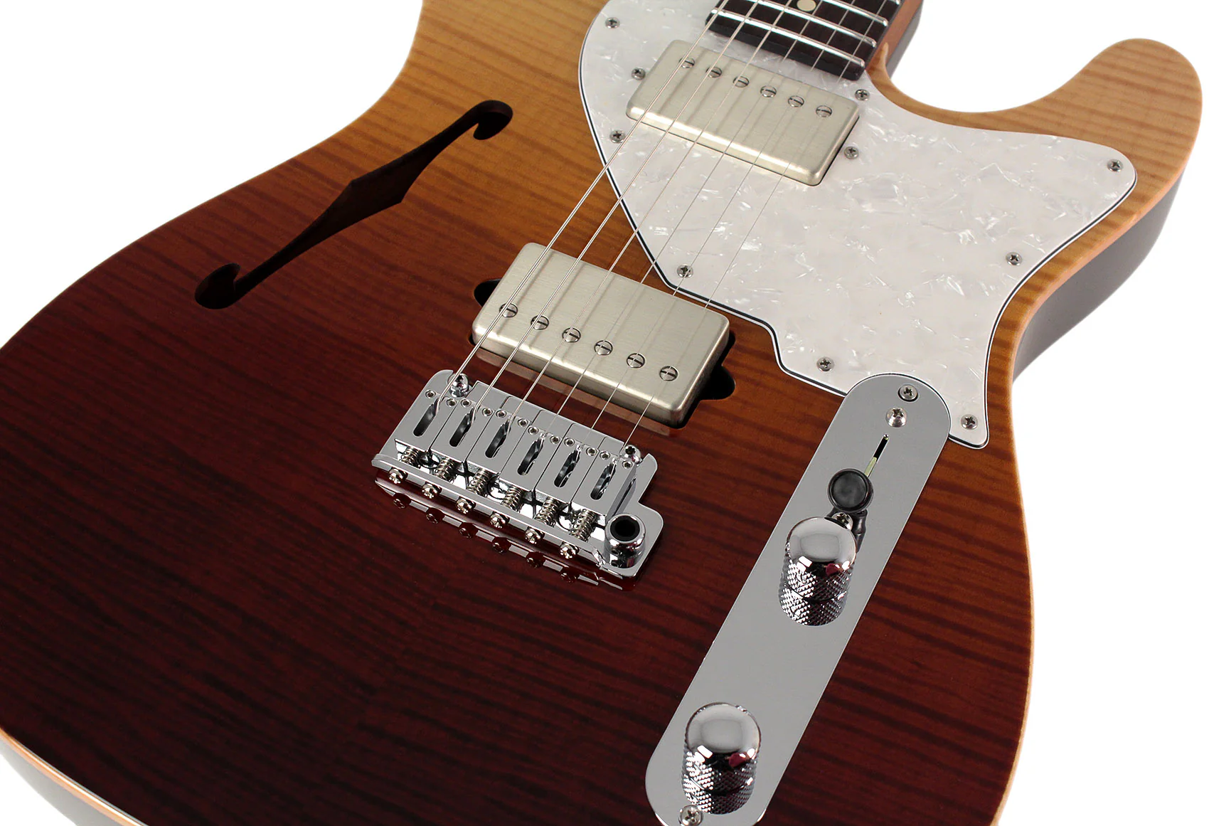 Suhr Alt T Select Guitar, Rosewood, Desert Gradient - Image 3