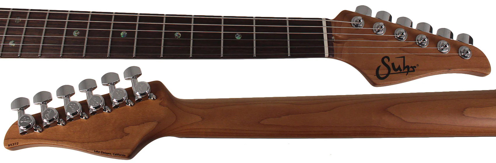 Suhr Select Alt T Guitar, Trans Blue Denim Slate - Image 7