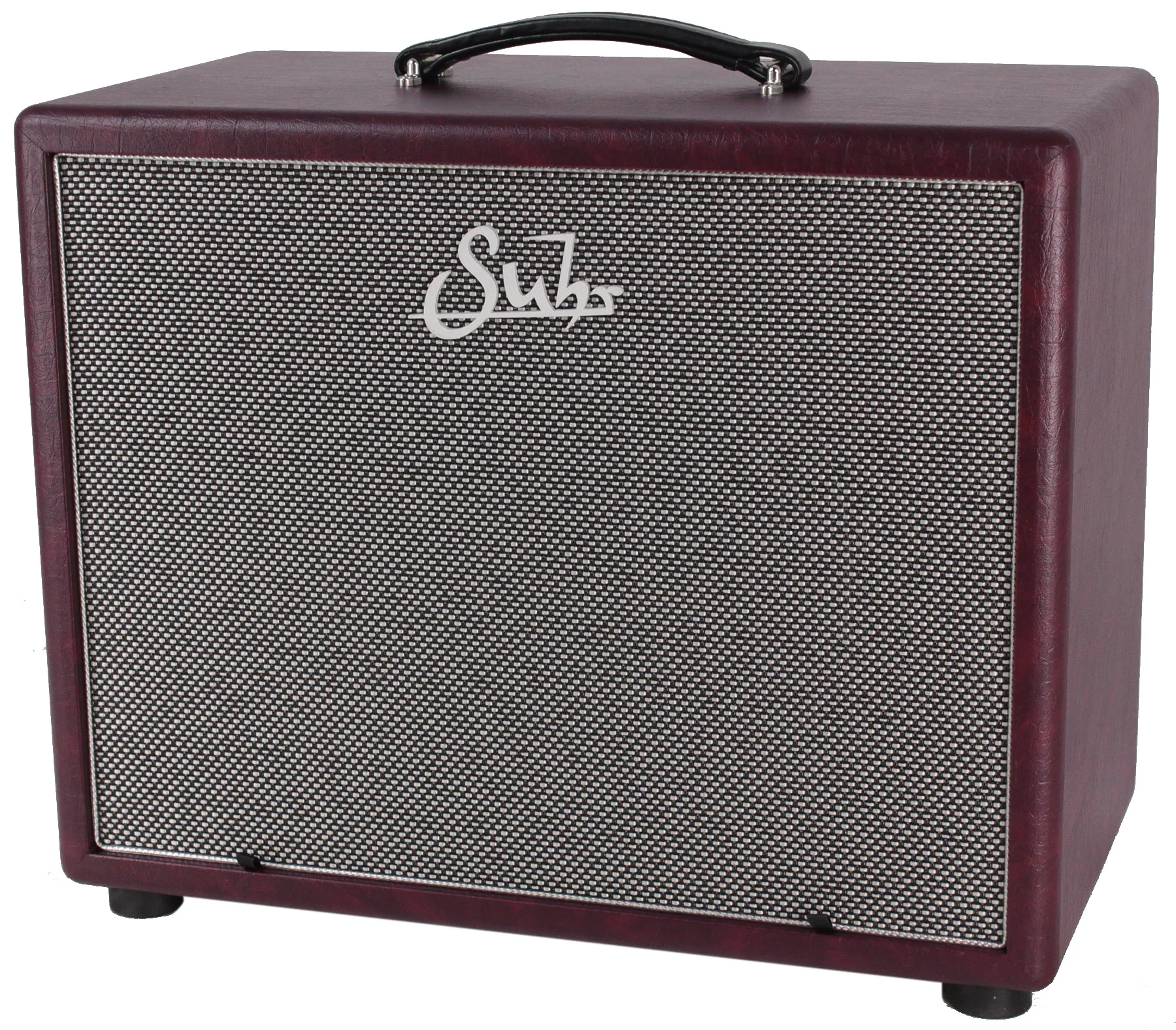 Suhr Badger 30 LE Head w/ 1x12 Cab - Wine Taurus - Image 5