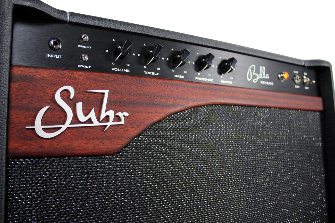 Suhr Bella Reverb Handwired 1x12 Combo Amp, Mahogany - Image 5