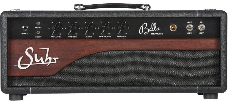 Suhr Bella Reverb Handwired Head / Cab, Mahogany - Image 2