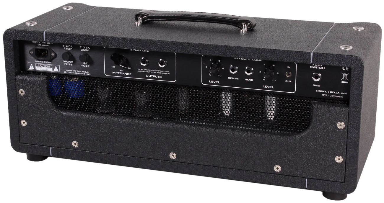 Suhr Bella Reverb Handwired Head / Cab, Mahogany - Image 5