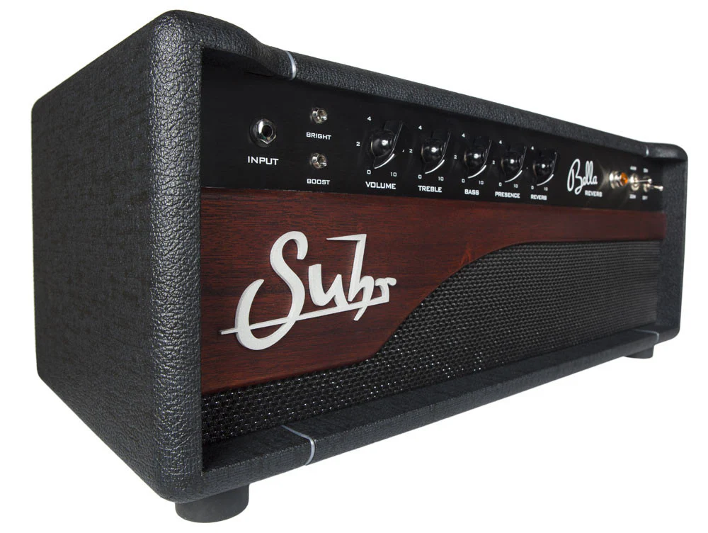 Suhr Bella Reverb Handwired Head, Mahogany - Image 5