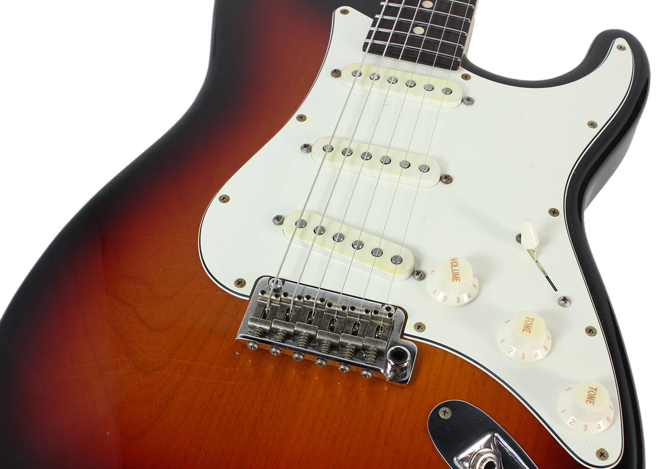 Suhr Classic Antique Guitar, 3 Tone Burst, Rosewood, SSS - Image 7