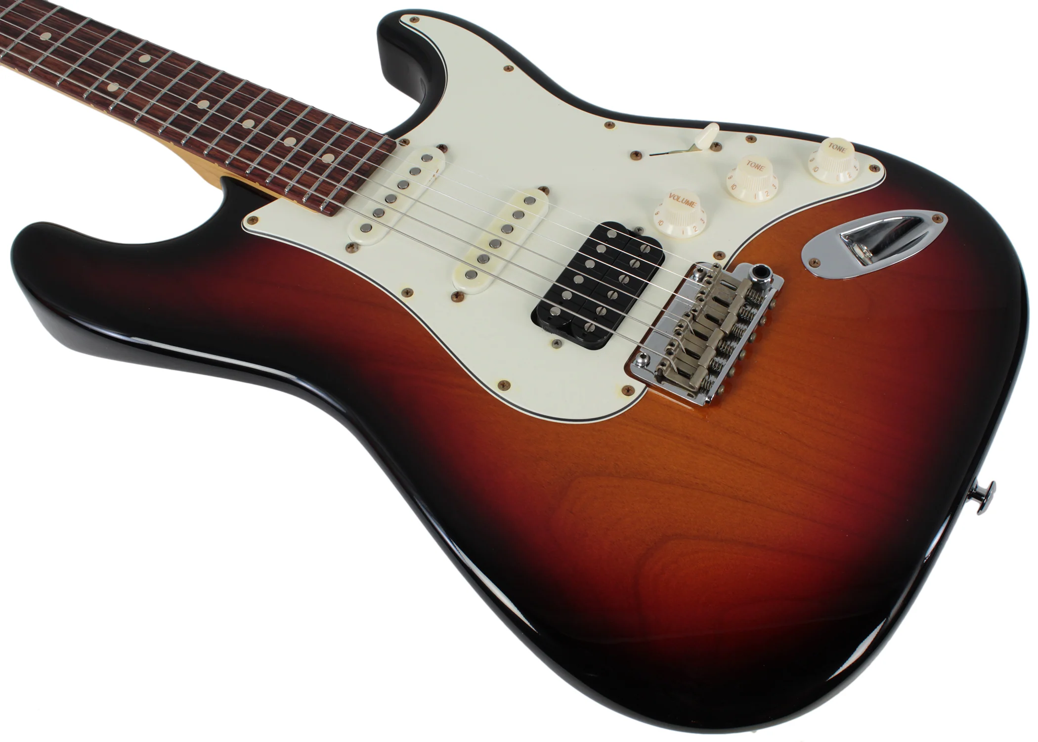 Suhr Classic Antique Guitar - 3 Tone Sunburst, Rosewood, HSS - Image 7