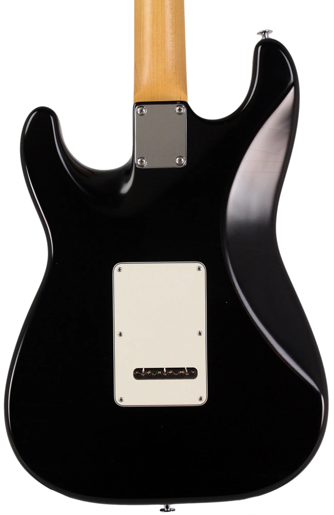 Suhr Classic S Antique Guitar, Black, Maple, HSS - Image 5
