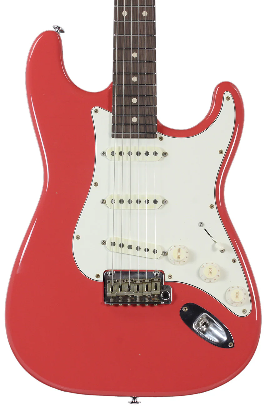 Suhr Classic Antique Guitar, Fiesta Red, Rosewood, SSS - Image 2