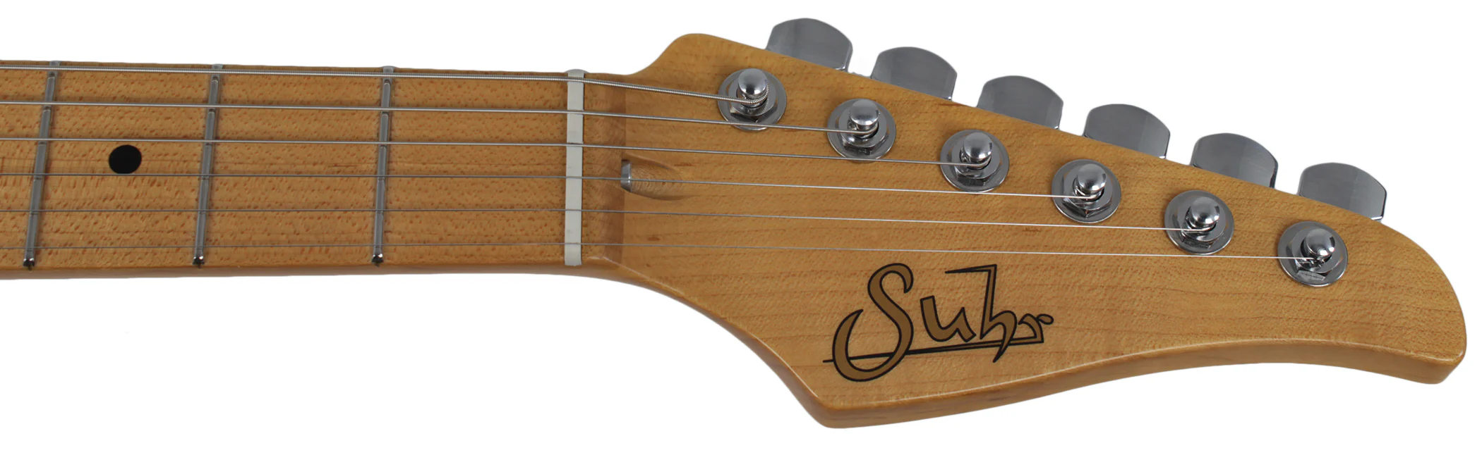 Suhr Classic Antique Guitar, 3 Tone Burst, Maple, SSS - Image 8