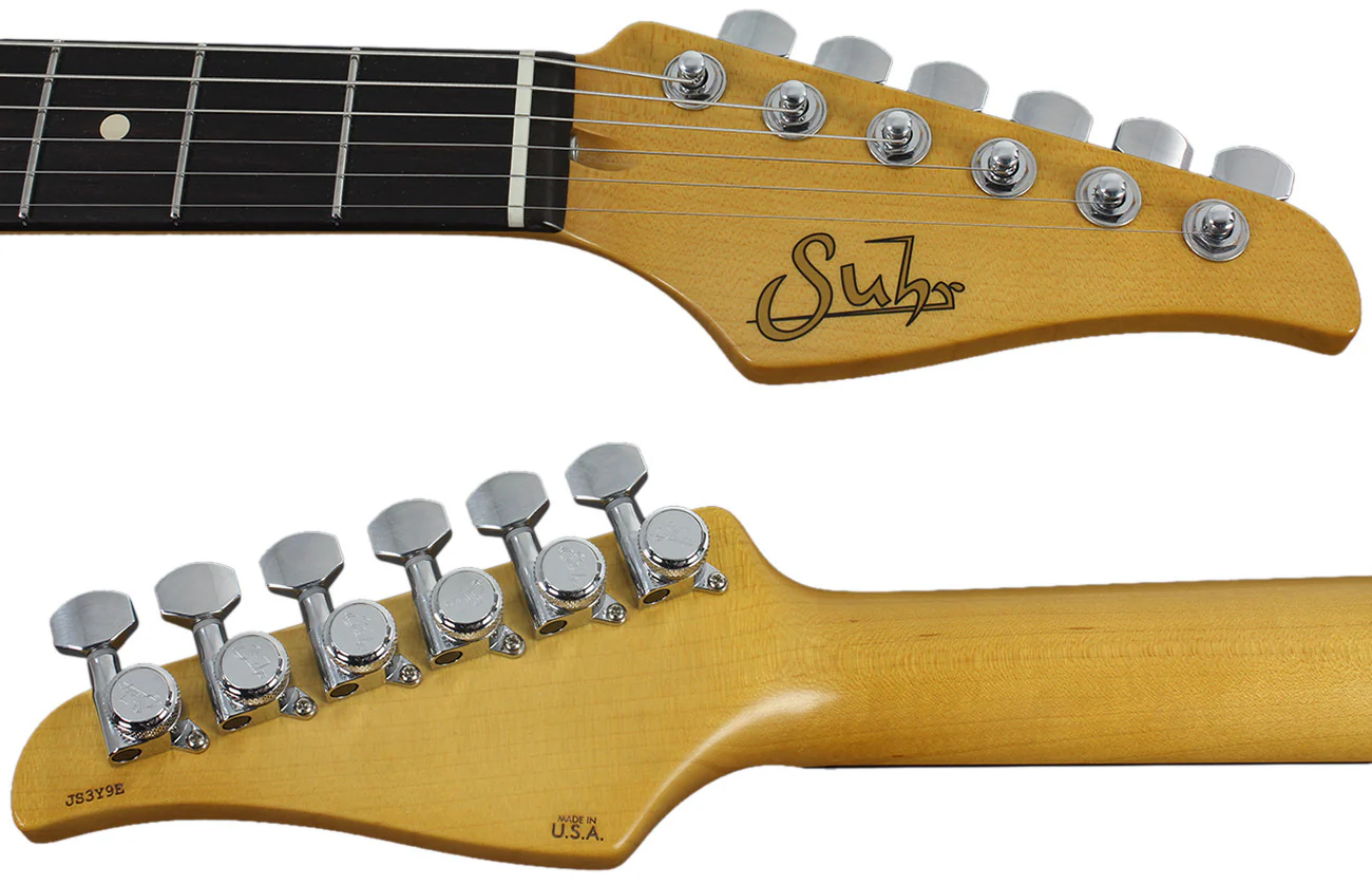 Suhr Classic Antique Guitar - 3 Tone Burst, Rosewood Neck, SSS - Image 8