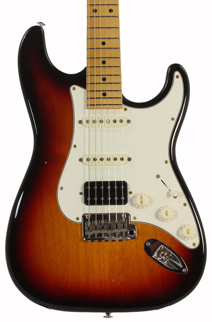 Suhr Classic Antique Guitar, 3 Tone Burst, Maple, HSS - Image 2