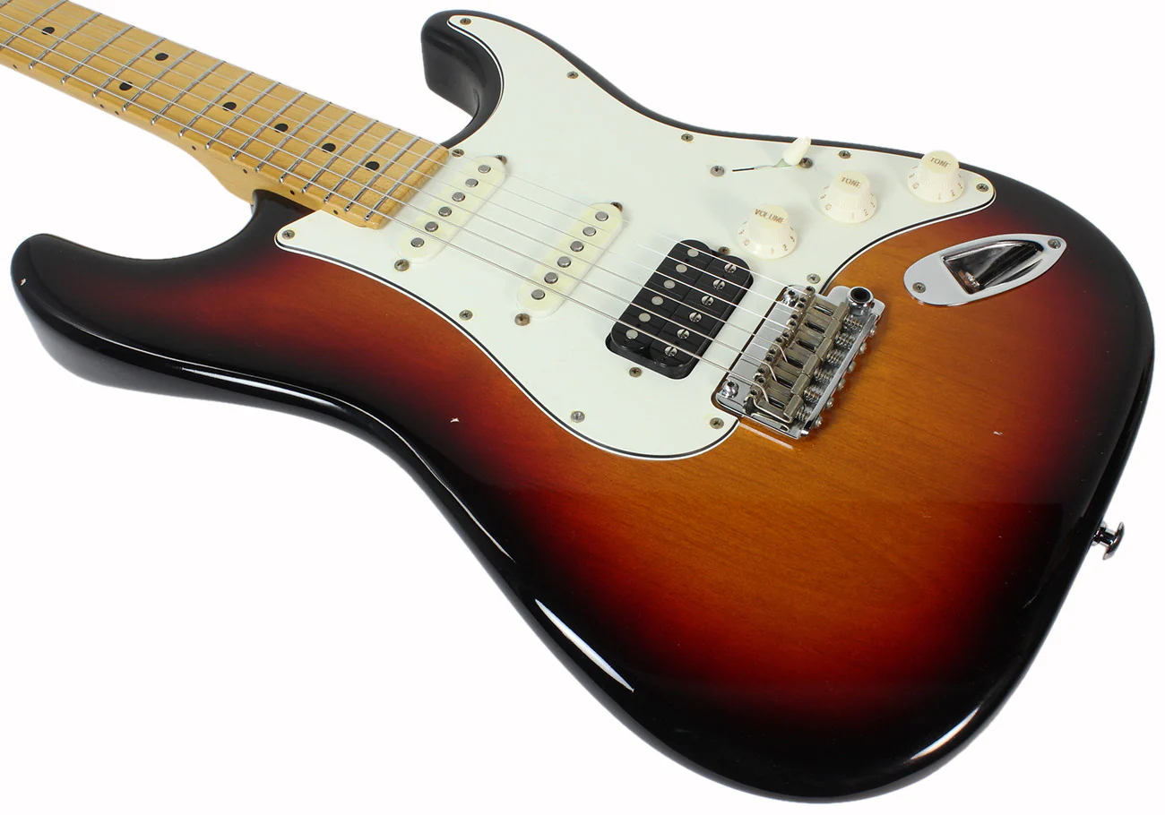 Suhr Classic Antique Guitar, 3 Tone Burst, Maple, HSS - Image 6