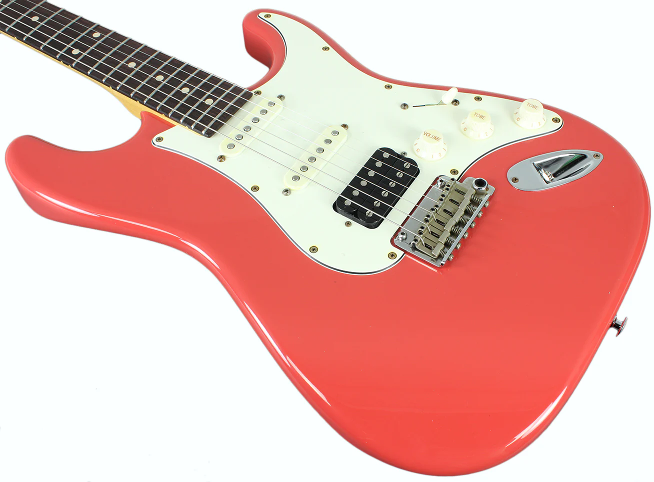 Suhr Classic Antique Guitar - Fiesta Red, HSS - Image 7