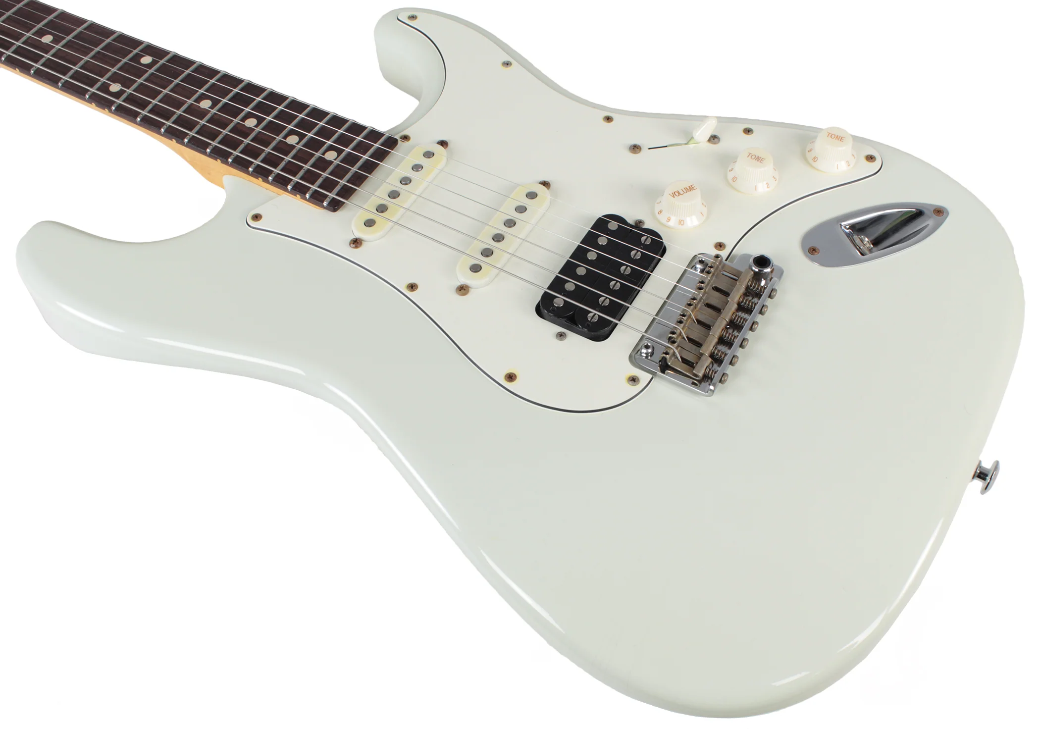 Suhr Classic Antique Guitar, Olympic White, Rosewood, HSS - Image 5