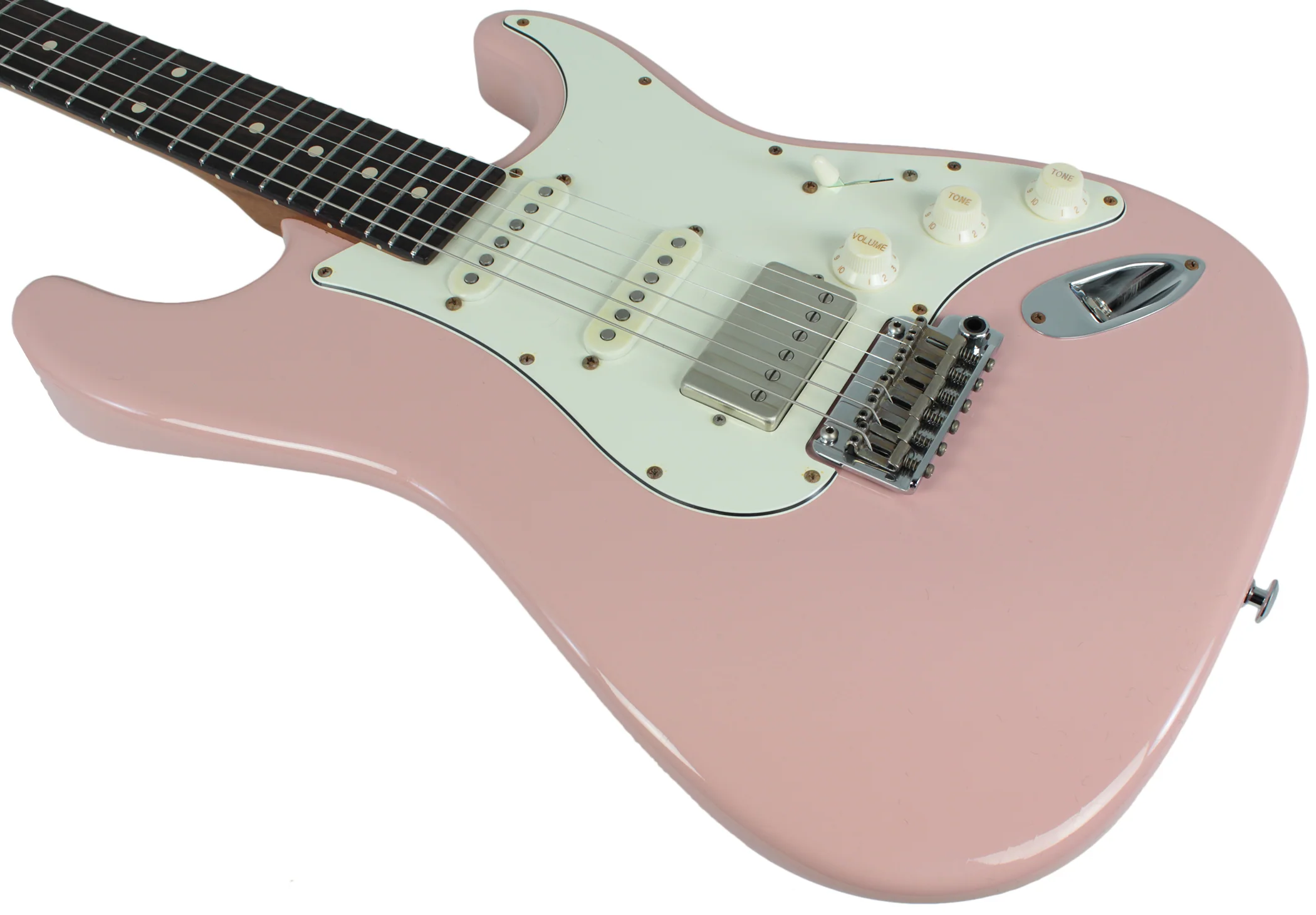 Suhr Custom Classic Antique Guitar, Shell Pink, HSS - Image 7