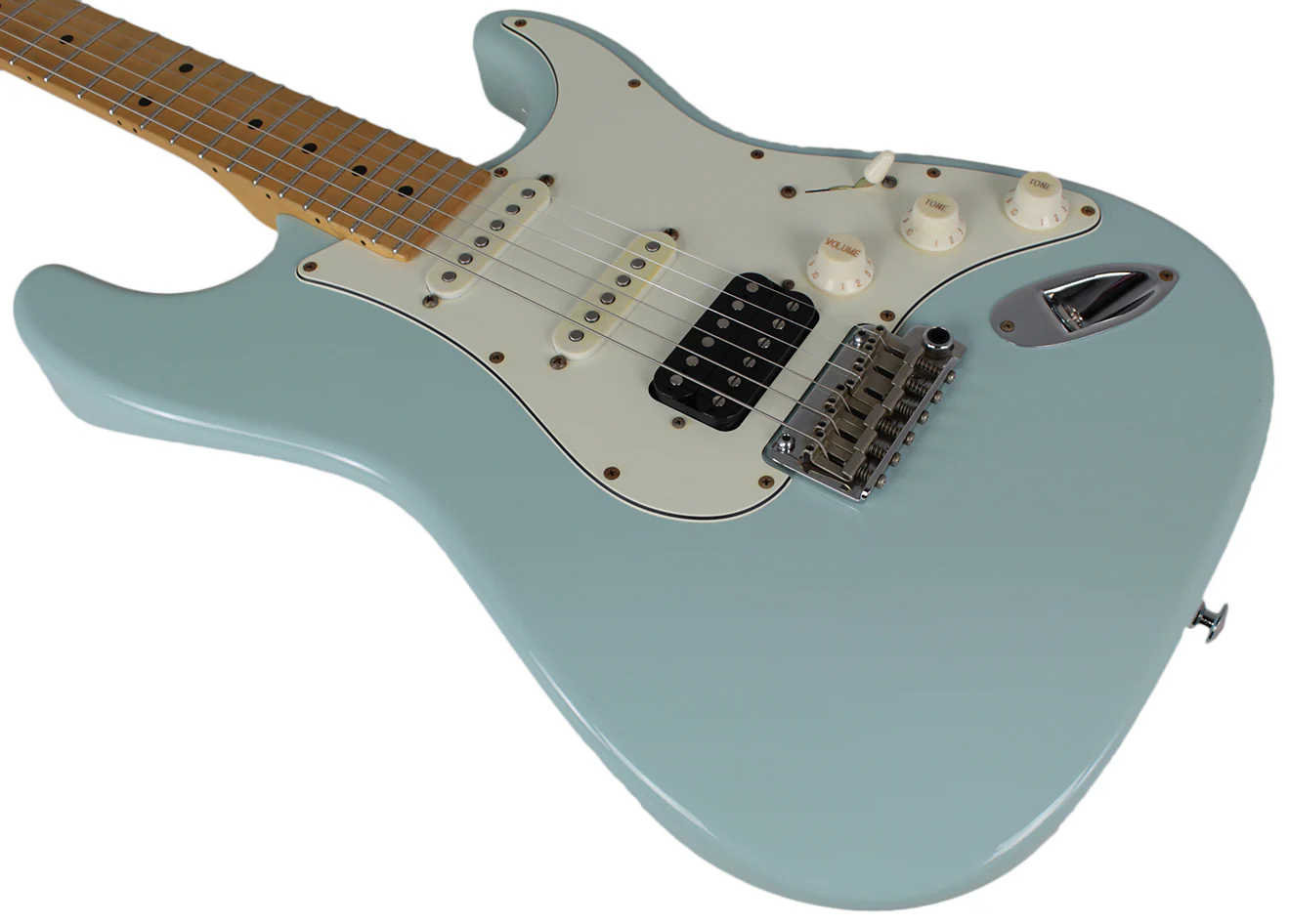 Suhr Classic Antique Guitar, Sonic Blue, Maple, HSS - Image 7