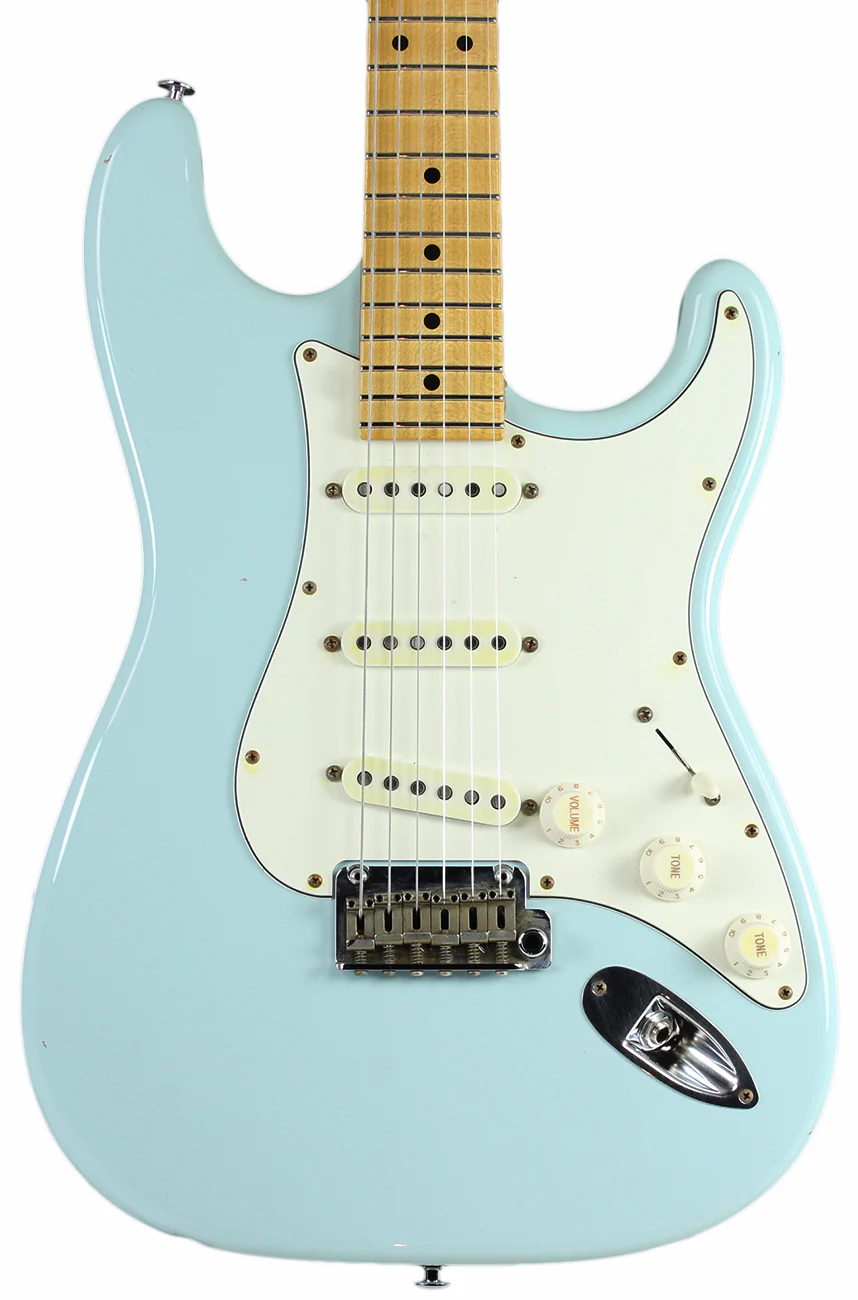 Suhr Classic Antique Guitar, Sonic Blue, Maple, SSS - Image 3