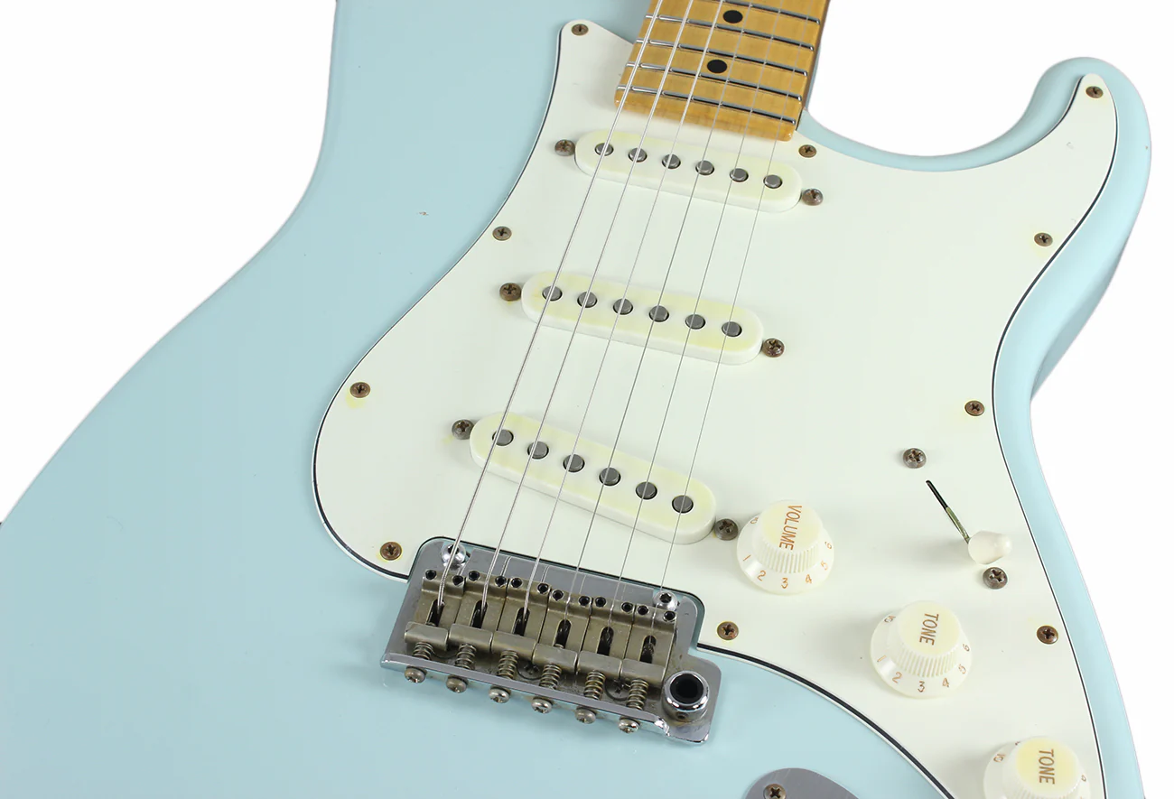 Suhr Classic Antique Guitar, Sonic Blue, Maple, SSS - Image 5