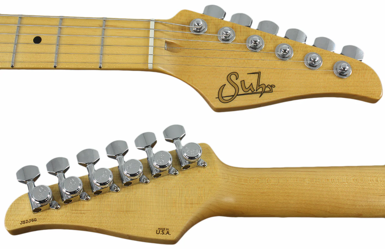 Suhr Classic Antique Guitar, Sonic Blue, Maple, SSS - Image 7