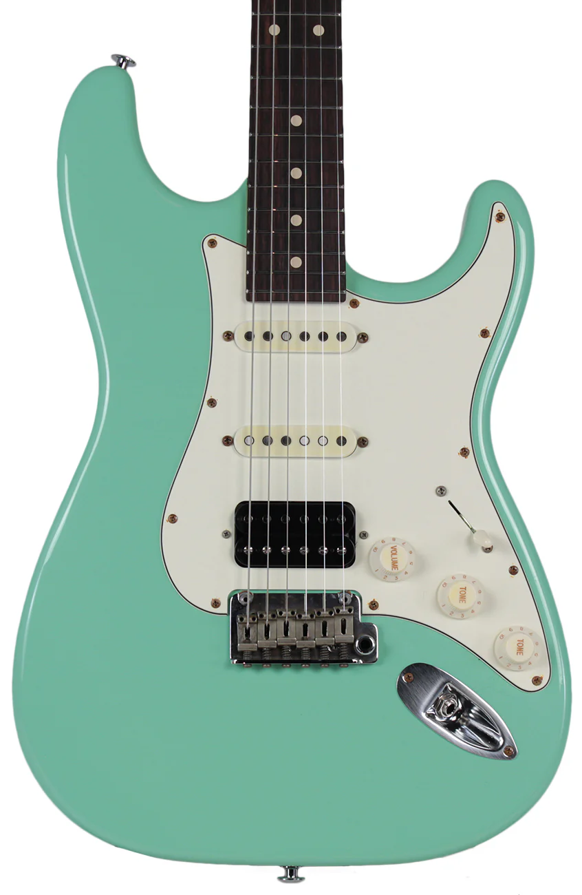 Suhr Classic Antique Guitar, Surf Green, Rosewood, HSS - Image 2