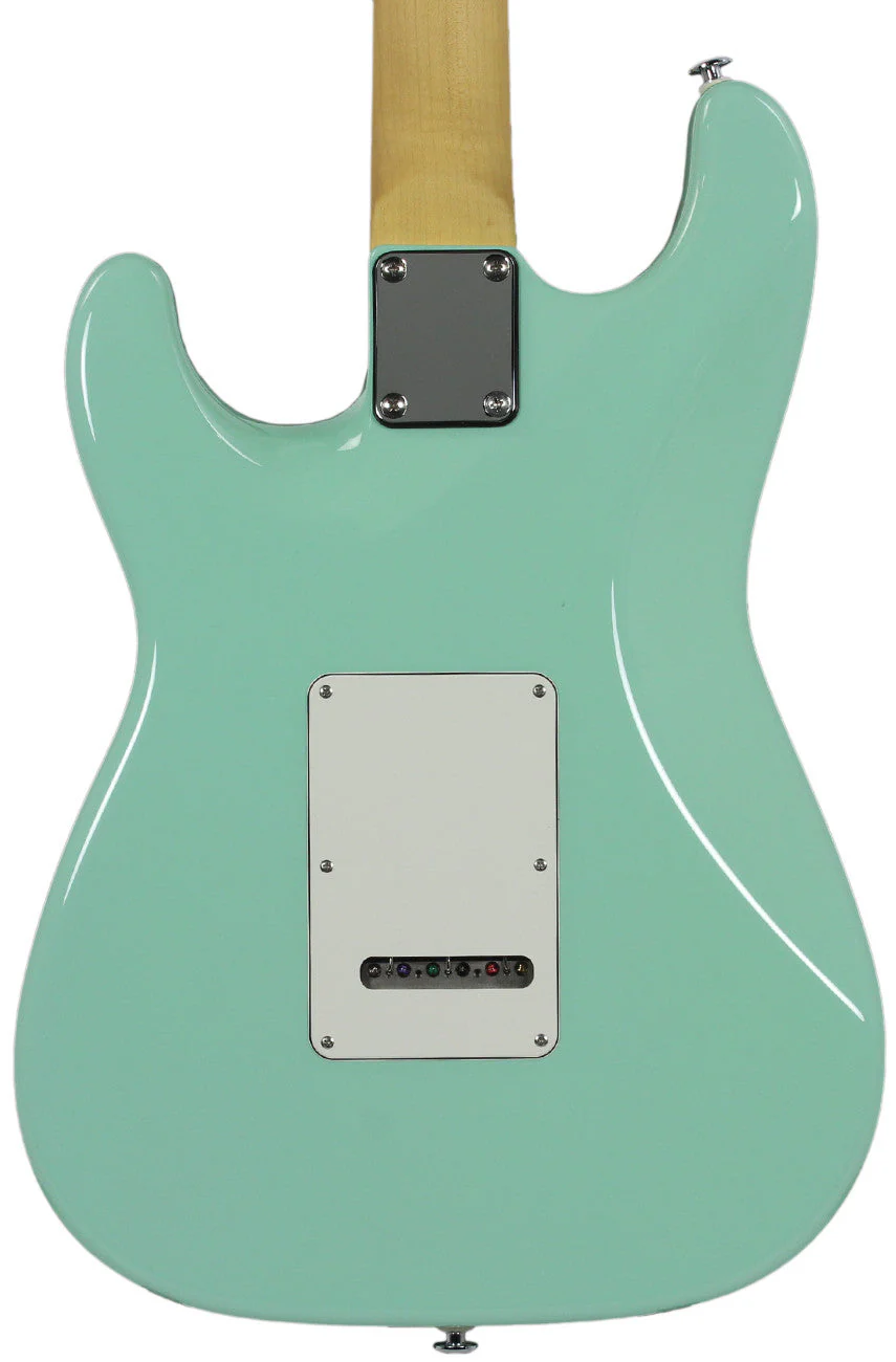 Suhr Classic S Antique Guitar, Surf Green, Maple, HSS - Image 6