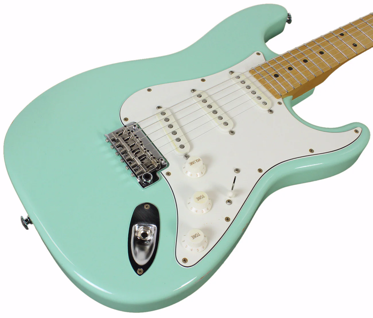 Suhr Classic Antique Guitar, Surf Green, Maple, SSS - Image 5