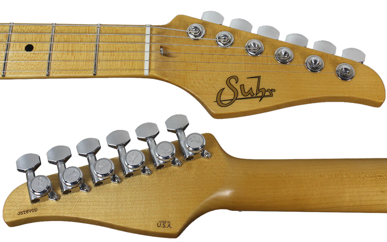 Suhr Classic Antique Guitar, Surf Green, Maple, SSS - Image 8