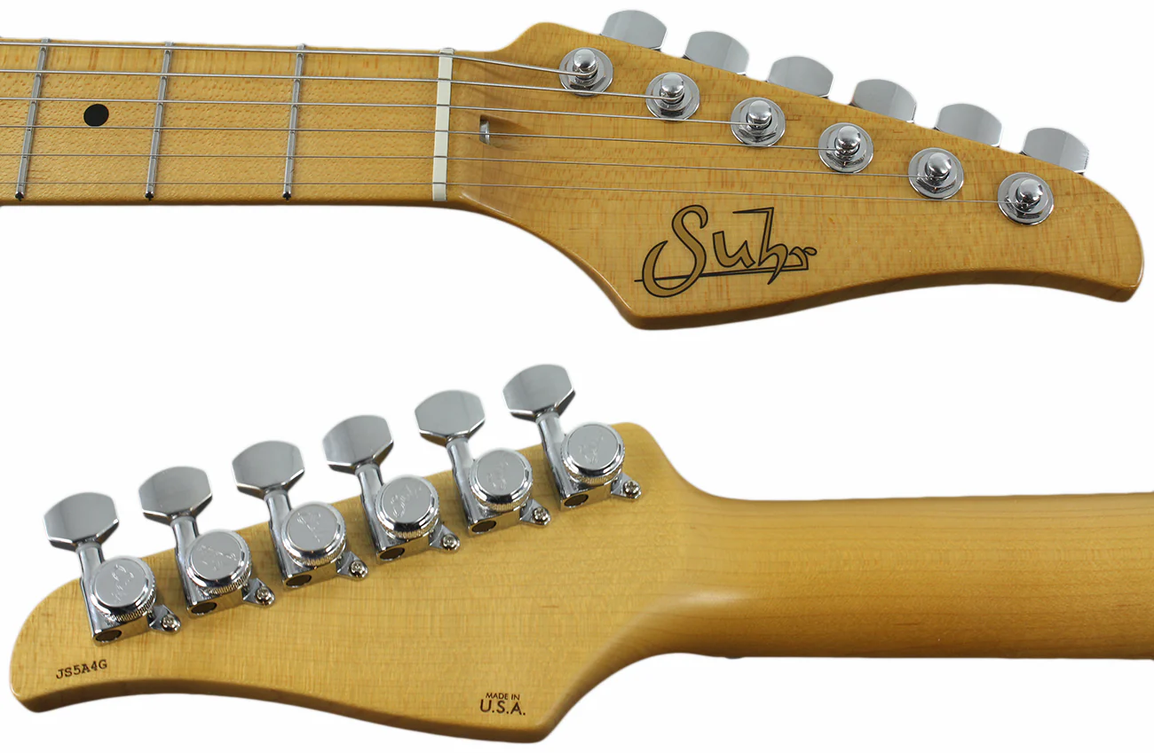 Suhr Classic Antique Guitar, Surf Green, Maple, SSS - Image 8