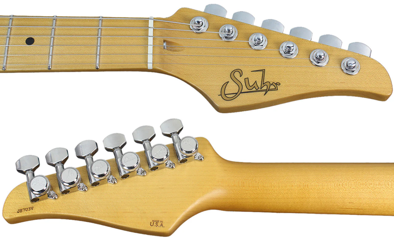 Suhr Classic Antique Guitar, Surf Green, Maple, SSS - Image 8