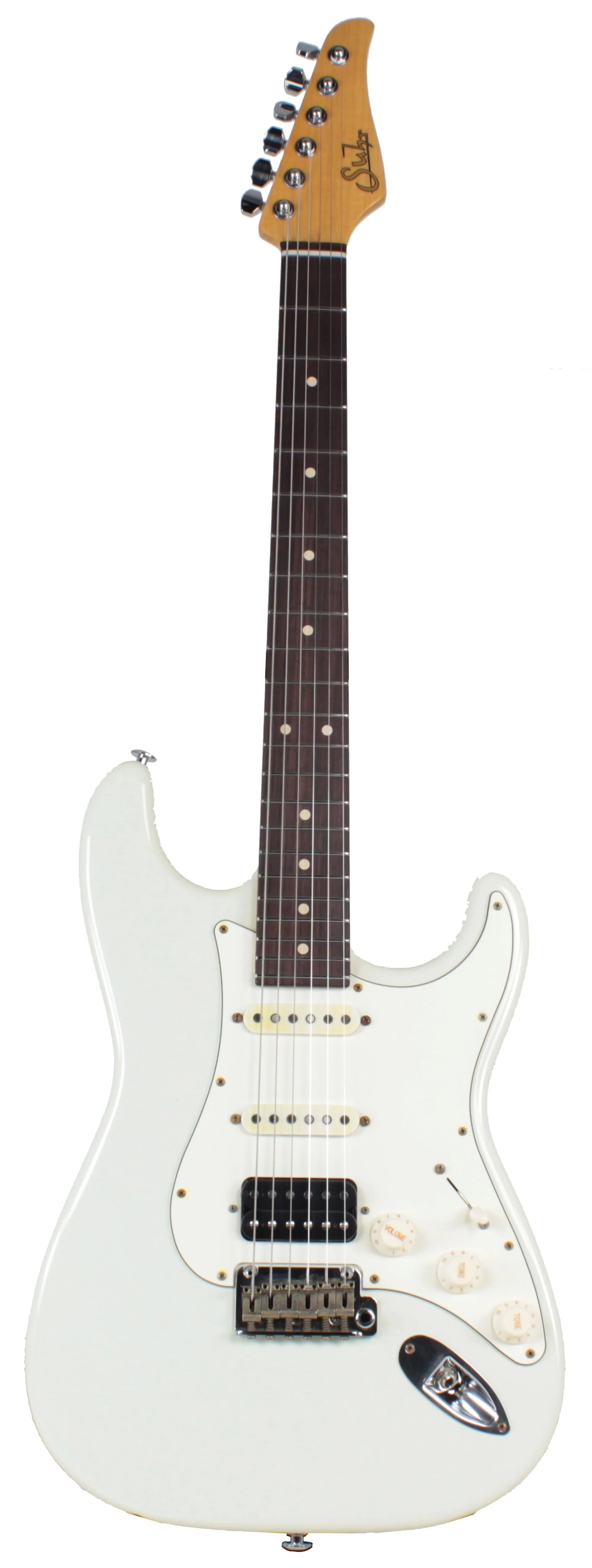 Suhr Classic Antique Guitar - Olympic White, HSS